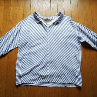 フェリシモ(FELISSIMO)の七分丈コットンシャツ(シャツ/ブラウス(長袖/七分))