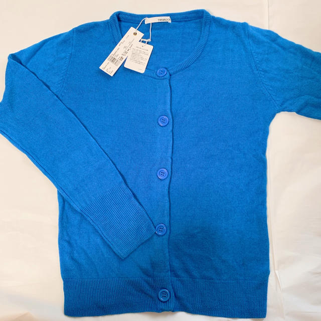 TWNROOM(ツインルーム)のTWNROOM カーディガン 羽織り ニット ブルー 青 レディースのトップス(カーディガン)の商品写真