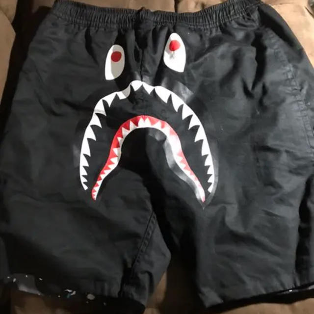 SPACE CAMO SHARK REVERSIBLE SHORTS M 【祝開店！大放出セール開催中