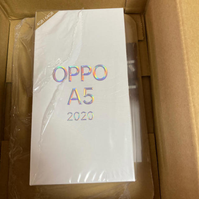 【新品・未使用・未開封】OPPO A5 2020　オッポ　ブルー