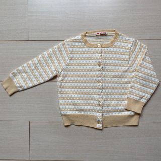 マルニ(Marni)の【美品】マルニ MARNI バンビーノ キッズ カーディガン(カーディガン)