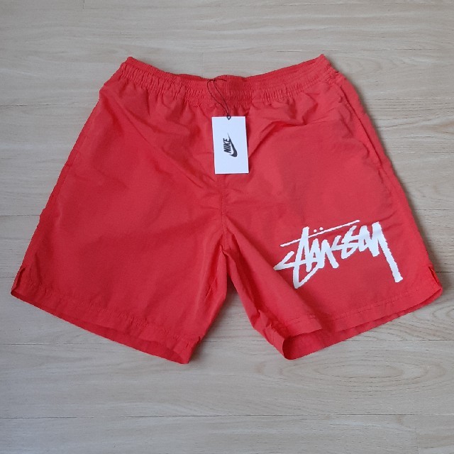 Nike × Stussy Water Short Red Sサイズ 新品 水着