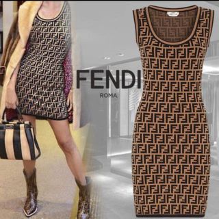 フェンディ(FENDI)のフェンディワンピース(ひざ丈ワンピース)