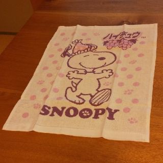 スヌーピー(SNOOPY)の新品！スヌーピーコラボハイチュウタオル(タオル)