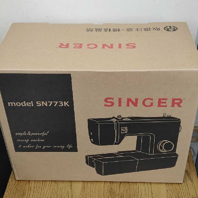 SINGER シンガー 電動ミシン SN773K