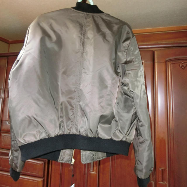 ZARA(ザラ)のZARA ボンバージャケット(Mサイズ) レディースのジャケット/アウター(ナイロンジャケット)の商品写真