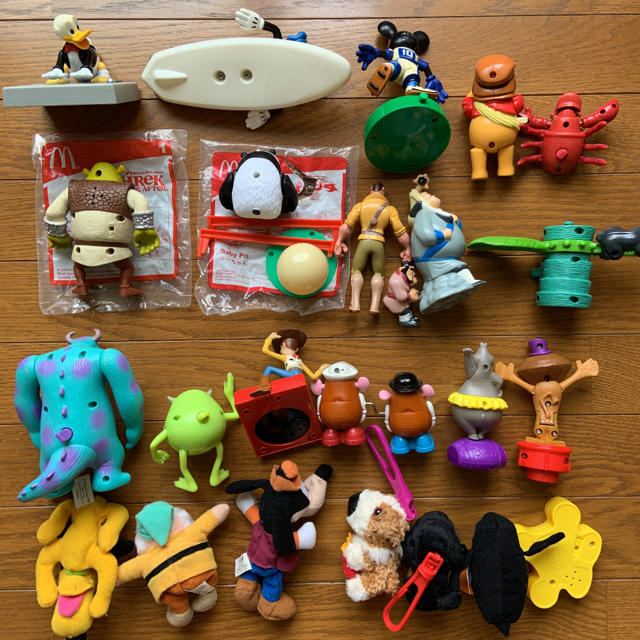 超激得新品 マクドナルドハッピーセットディズニーおもちゃ by Riry's