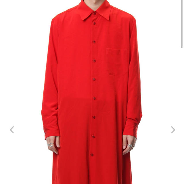 求 Long Dress Shirt GroundY ヨウジヤマモト