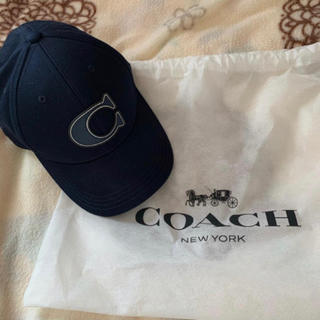 COACH - コーチ COACH キャップ 帽子 ネイビー 定価以下 かわいい 
