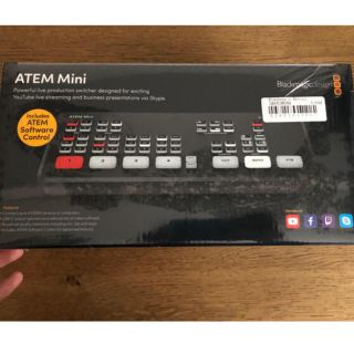 マジカルデザイン(Magical Design)のらくださん専用Blackmagic Design ATEM Mini 未開封(PC周辺機器)