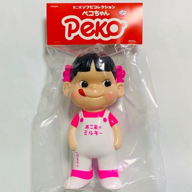 ペコちゃん 白×蛍光ピンク MEDICOM TOY メディコム トイ 不二家