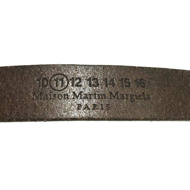 Maison Martin Margiela(マルタンマルジェラ)のMaison Martin Margiela 11 レザーベルト　W75-85 メンズのファッション小物(ベルト)の商品写真