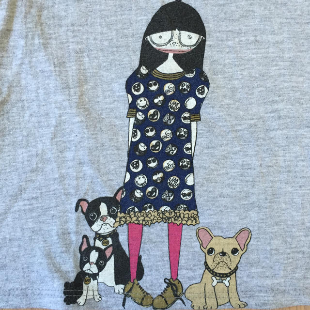 MARC JACOBS(マークジェイコブス)のリトルマーク 4A Tシャツ グレー キッズ/ベビー/マタニティのキッズ服女の子用(90cm~)(Tシャツ/カットソー)の商品写真