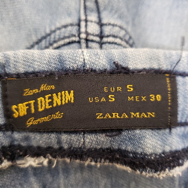 ZARA(ザラ)のZARA　デニム風ショーツ メンズのパンツ(ショートパンツ)の商品写真