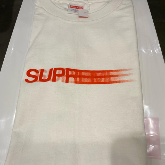 サイズ Supreme Supreme Motion Logo tee white 白 20ssの通販 by きねた's shop