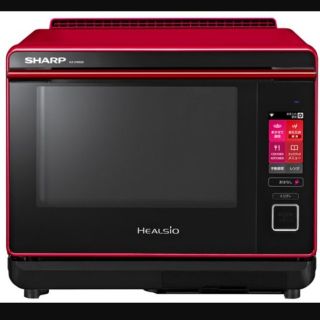 シャープ(SHARP)の展示・未使用品  ヘルシオウォーターオーブン AX-XW600-R レッド(調理機器)