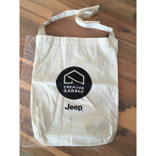 ジープ(Jeep)の【新品・未使用】JEEP ジープ ノベルティ2017グリーンルーム トートバッグ(ノベルティグッズ)