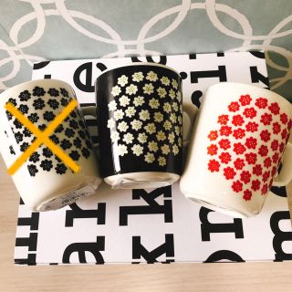 マリメッコ(marimekko)のマリメッコ  mariekko プケッティ　マグカップ　2点セット　(食器)