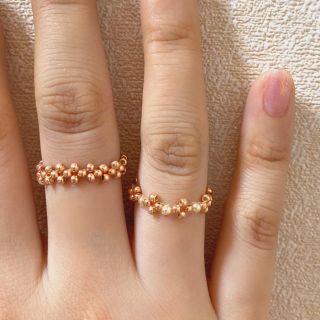 ピンクゴールドセットリング💍(リング)