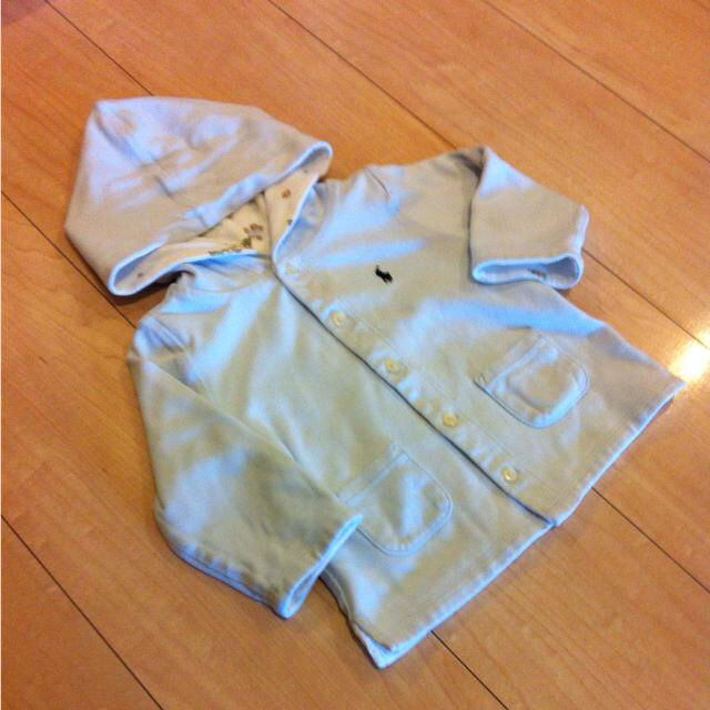Ralph Lauren(ラルフローレン)のラルフ☆70☆リバーシブルパーカー キッズ/ベビー/マタニティのベビー服(~85cm)(カバーオール)の商品写真