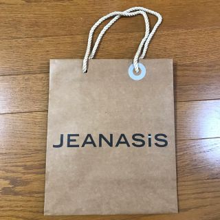 ジーナシス(JEANASIS)のジーナシス 紙袋(ショップ袋)