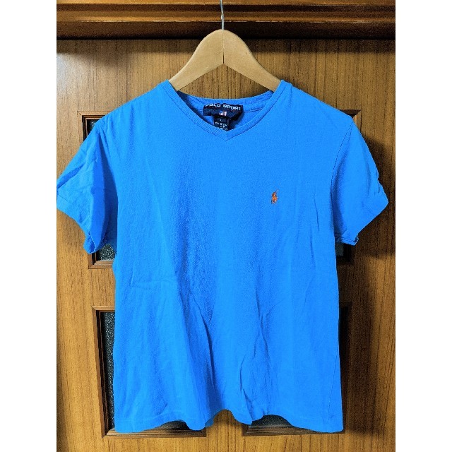 POLO RALPH LAUREN(ポロラルフローレン)のポロラルフローレン VネックTシャツ L レディース レディースのトップス(Tシャツ(半袖/袖なし))の商品写真