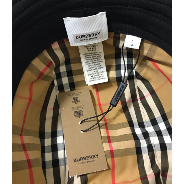 BURBERRY(バーバリー)の期間限定💫最新💫Burberry バーバリー バケハ バケットハット 高級品 メンズの帽子(ハット)の商品写真