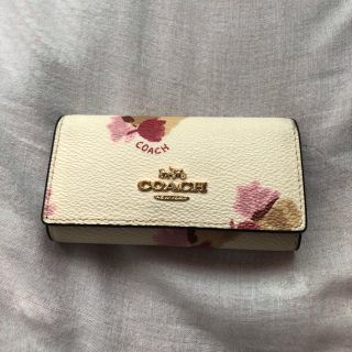 コーチ(COACH)のCOACH コーチ　キーケース　花柄(キーケース)