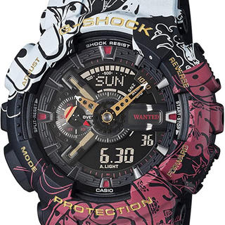 ONE PIECEコラボレーションモデル GA-110JOP-1A4JR (腕時計(デジタル))