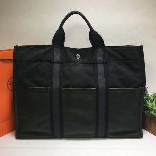 エルメス(Hermes)の8/10まで✨定価13万✨レア✨美品✨HERMES フールトゥMM ハーフレザー(トートバッグ)