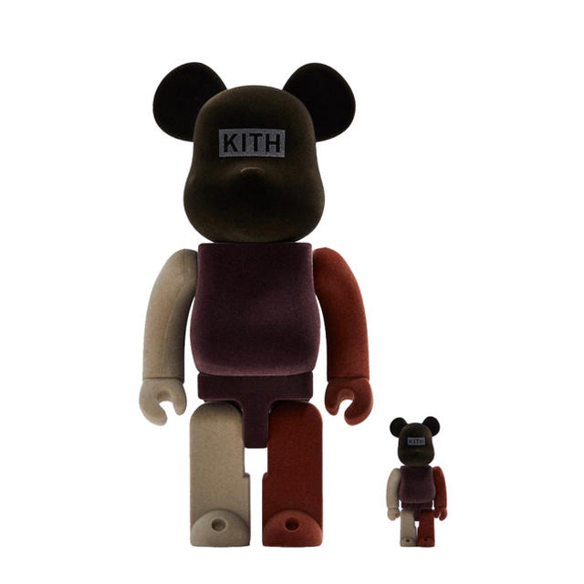 MEDICOM TOY(メディコムトイ)の【完売品 未開封】KITH：Be@rbrick 400％ & 100％ セット エンタメ/ホビーのフィギュア(その他)の商品写真