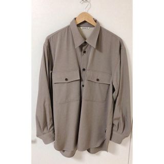 コモリ(COMOLI)のAURALEE 19AW WOOL MAX GABARDINE SHIRTS(シャツ)