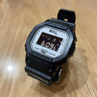 マーガレットハウエル(MARGARET HOWELL)のMHL. CASIO G-SHOCK ブラック(腕時計)