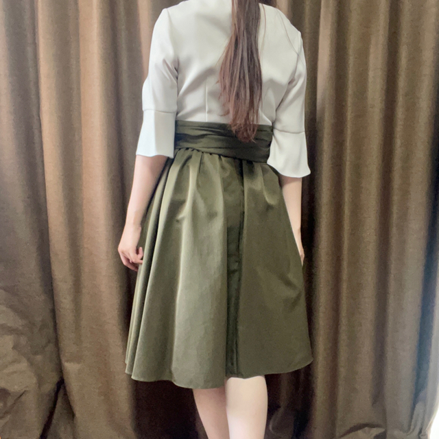 AIMER(エメ)のAimerエメ　フォーマルドレス　日本製 レディースのフォーマル/ドレス(ミディアムドレス)の商品写真