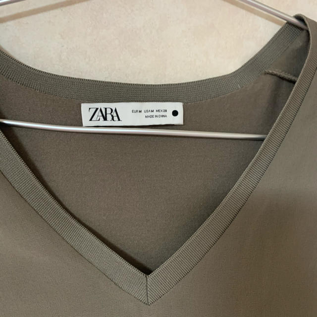 ZARA(ザラ)のZARA  シフォン　ブラウス レディースのトップス(シャツ/ブラウス(長袖/七分))の商品写真