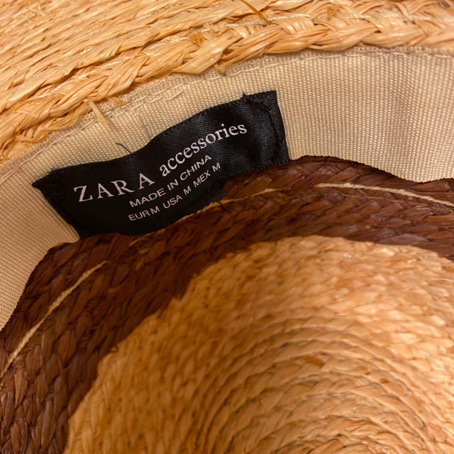 ZARA(ザラ)のめいママ様専用　ZARA  麦わら帽子　ストローハット レディースの帽子(麦わら帽子/ストローハット)の商品写真