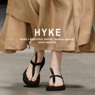 新品 HYKE/ハイク beautifulshoes 別注 ベアフット サンダル-ecosea.do
