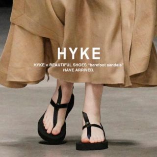 ハイク(HYKE)の新品 HYKE／ハイク beautifulshoes 別注 ベアフット サンダル(サンダル)