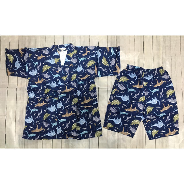 ニッセン(ニッセン)の【未使用】甚平　こども　130cm キッズ/ベビー/マタニティのキッズ服男の子用(90cm~)(甚平/浴衣)の商品写真