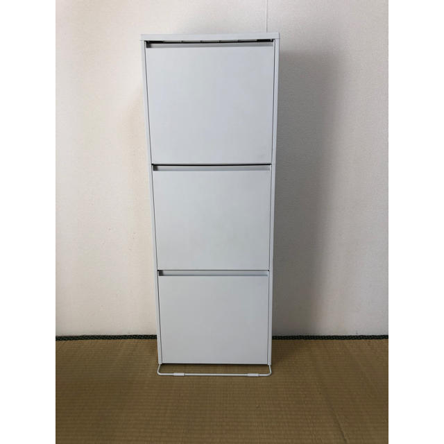 MUJI (無印良品) - 【廃盤品】無印良品 重ねて増やせるダストボックス3