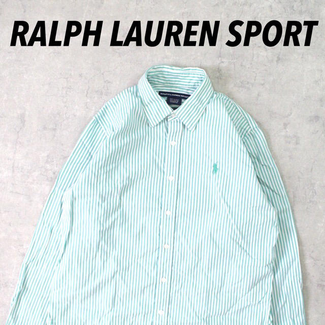 Ralph Lauren(ラルフローレン)のRALPH LAUREN SPORT ラルフローレン SLIM FIT ロゴ刺繍 メンズのトップス(シャツ)の商品写真