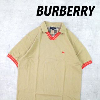 バーバリー(BURBERRY)のBURBERRY LONDON バーバリー プルオーバー Vネック ノバチェック(ポロシャツ)