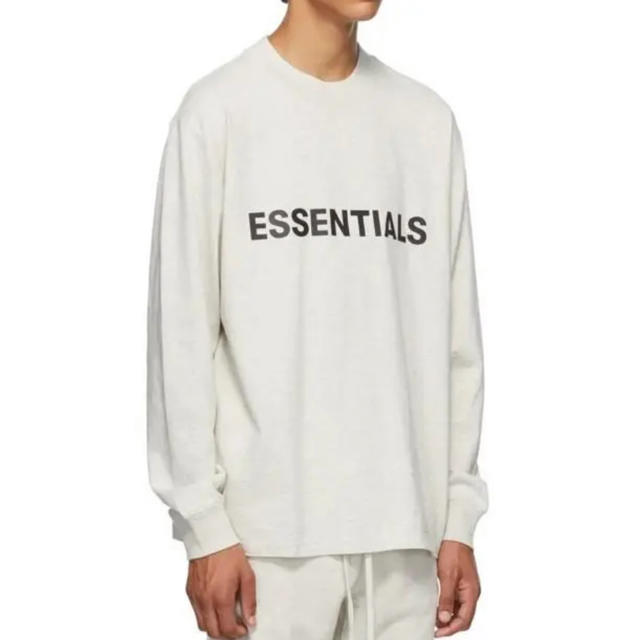 FEAR OF GOD(フィアオブゴッド)のM / 20SS FOG ESSENTIALS Oatmeal T-Shirt メンズのトップス(Tシャツ/カットソー(七分/長袖))の商品写真