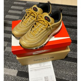 ナイキ(NIKE)のエアマックス97  ゴールド(スニーカー)