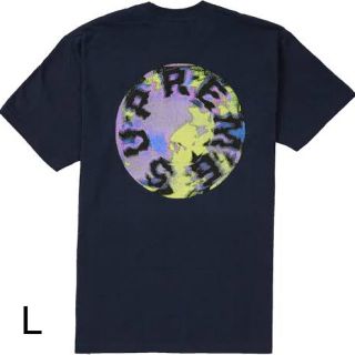 シュプリーム(Supreme)のSupreme Arvid Marble Tee Navy(Tシャツ/カットソー(半袖/袖なし))