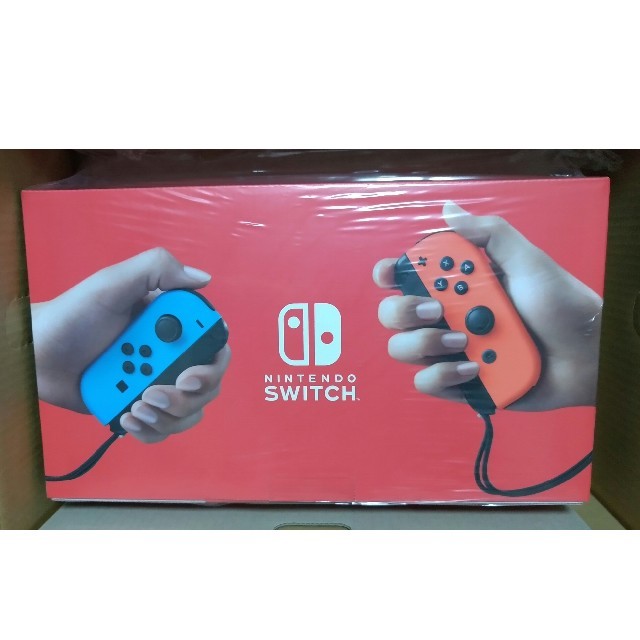 【新品】新型 Nintendo Switch 本体 スイッチ本体　ネオンブルー