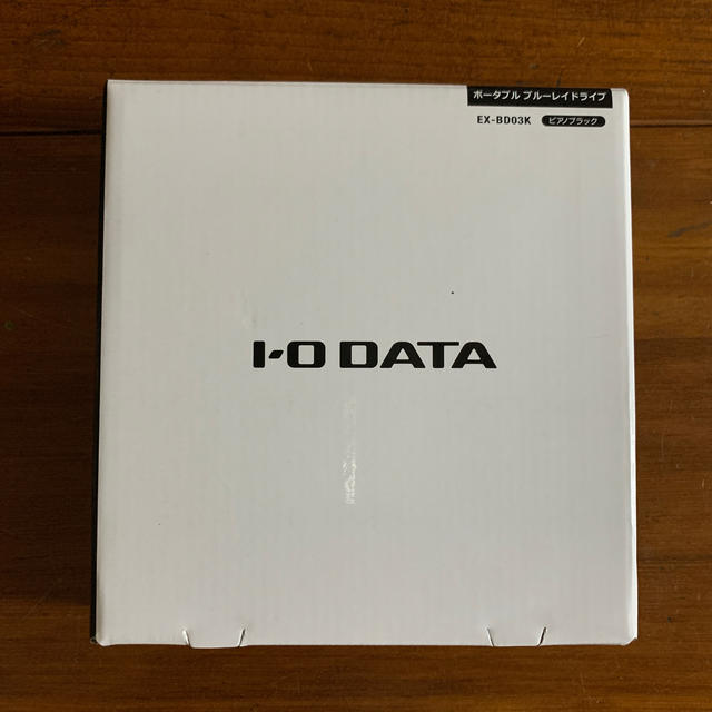 I-O DATA ポータブルBDドライブ ブラック EX-BD03K