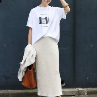 イエナ(IENA)のフォトTシャツ(Tシャツ(半袖/袖なし))