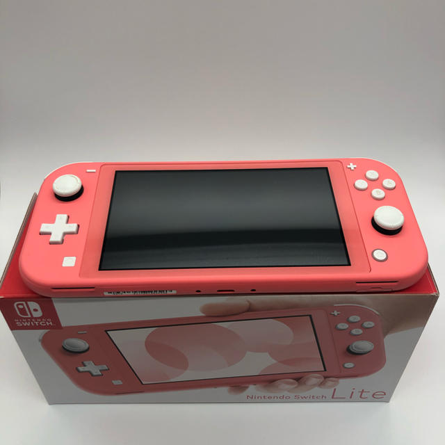 即発送！　switch  lite コーラル　本体　消毒済　美品