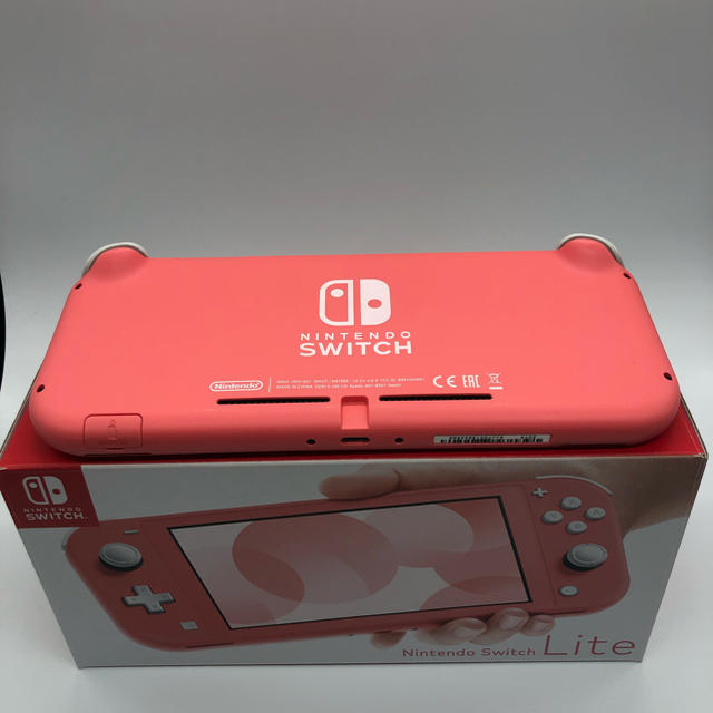 即発送！　switch  lite コーラル　本体　消毒済　美品